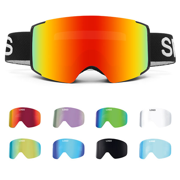 OTG Cylinder Magnetic UV Protection Fashionable Ski Goggles - Bang Long