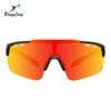 Half Frame Reflective With Vents Cycling Sports Sunglasses