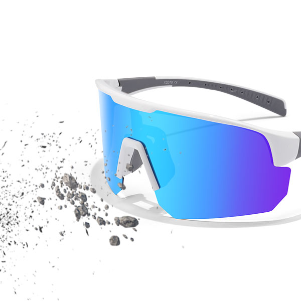 MTB Mirrored Polarized Coating Half Frame Sport Sunglasses - Bang Long