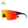 Half Frame Reflective With Vents Cycling Sports Sunglasses