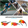 Mirrored Polarized MTB Cycling Sport Sunglasses