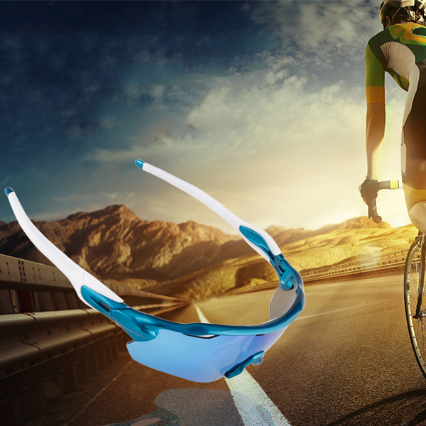 HD Lens Half Frame Windproof Cycling Sports Sunglasses - Bang Long