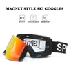 OTG Cylinder Magnetic UV Protection Fashionable Ski Goggles 