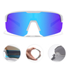 MTB Mirrored Polarized Coating Half Frame Sport Sunglasses