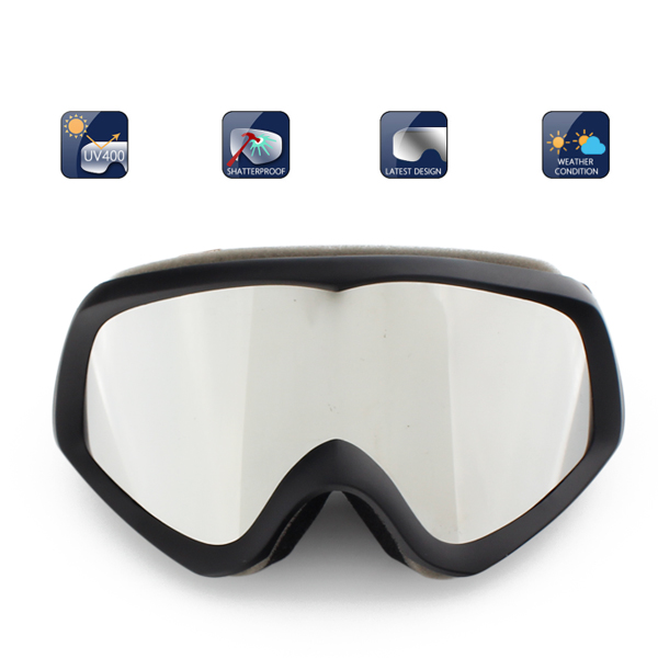 Dual Lens Reflective Ski Goggles For Kids - Bang Long