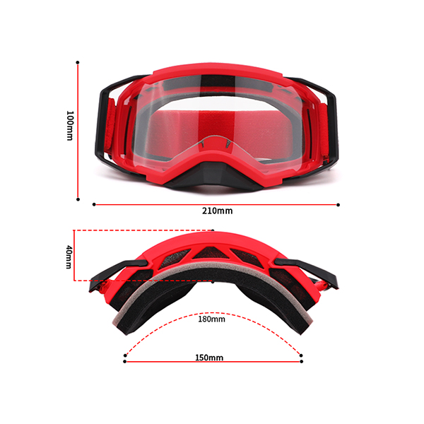 Off Road Anti Fog Clear Motocross Goggles - Bang Long