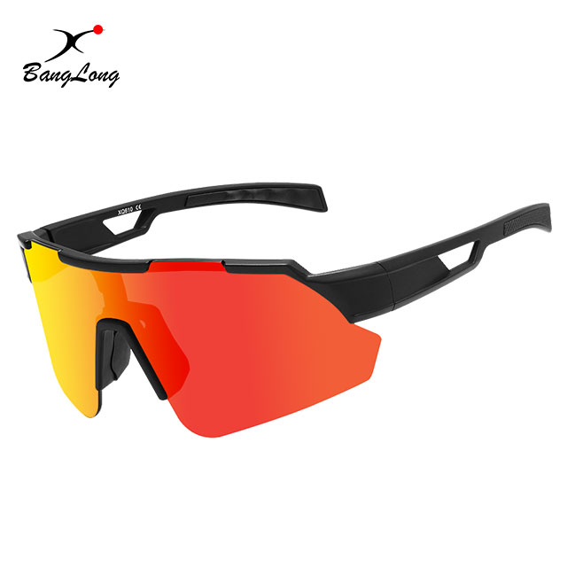 Mirrored Polarized MTB Cycling Sport Sunglasses