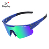 Ventilative Half Frame Wind Proof Cycling Sunglasses