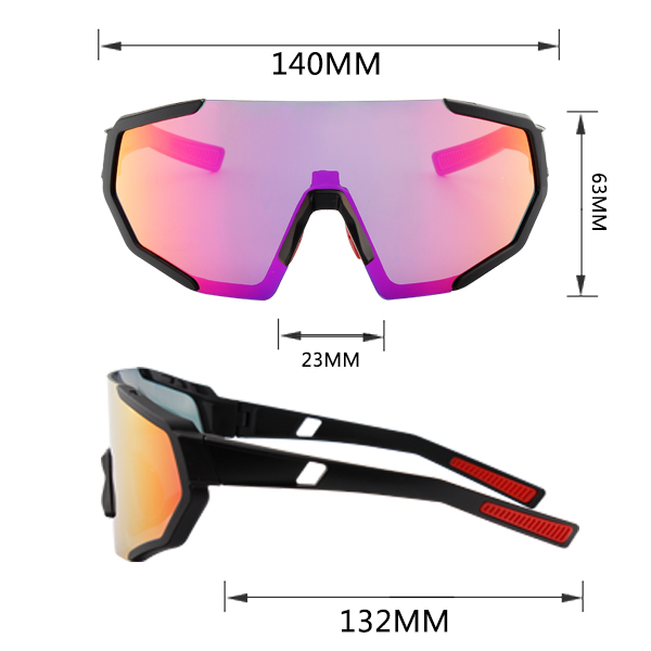 Over Size Revo Wind Proof Cycling Sports Sunglasses - Bang Long