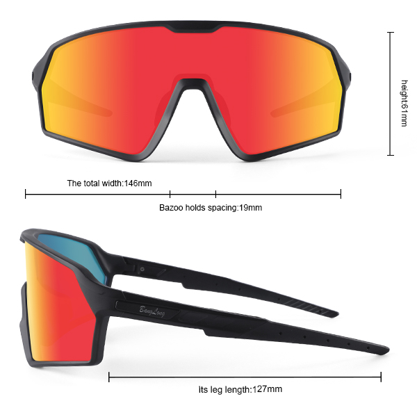 Road Multi Lens Sport Sunglasses for Cycling - Bang Long