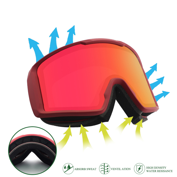 Colorful Top Rated Customization Ski Goggles For Snowboarding - Bang Long