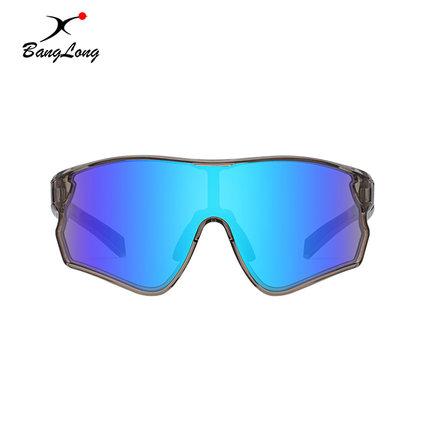 Photochromic Reflective Lens Baseball Sunglasses For Large Heads