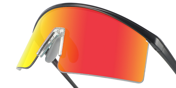 Small Temples Mirrored Lens Running Sunglasses for Sports - Bang Long