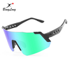 Big Frameless Customized UV Running Sunglasses for Sports