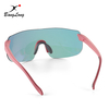 Rimless Mirrored Sport Sunglasses for Running