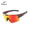 Mirrored Coating MTB Sunglasses For Wind Protection