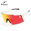 Rimless Adjustable Nose Pad Sport Sunglasses for Running