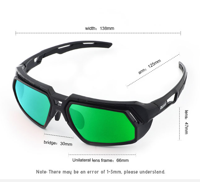 Free Shipping Bicycle Mirrored Prescription Sport Sunglasses - Bang Long