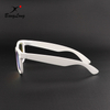 Customized TR90 Full Revo White Frame Fashion Sunglasses For Daily