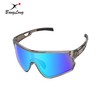 Photochromic Reflective Lens Baseball Sunglasses For Large Heads