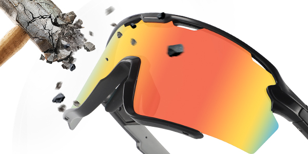 Off Road Polarized Motocross Sunglasses With Nose Guard - Bang Long