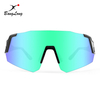 Big Frameless Customized UV Running Sunglasses for Sports