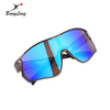 Photochromic Reflective Lens Baseball Sunglasses For Large Heads