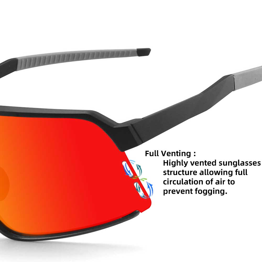 Colorful Cycling Anti UV400 Sport Sunglasses - Bang Long