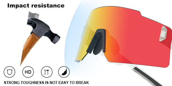 Rimless Adjustable Nose Pad Sport Sunglasses for Running - Bang Long