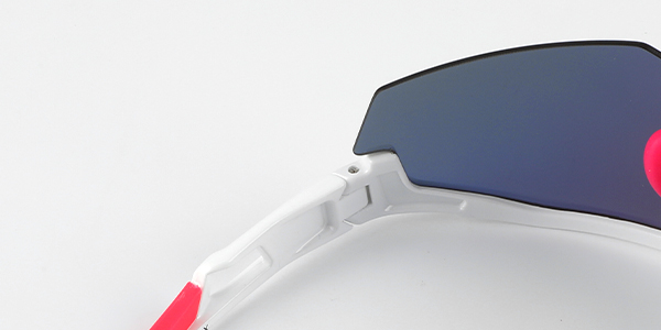 Mirrored Half Frame Polarized Sport Sunglasses for Baseball - Bang Long