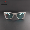 Customized TR90 Full Revo White Frame Fashion Sunglasses For Daily