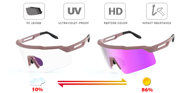 Customized Sport Sunglasses With Mirror Lens for Running - Bang Long