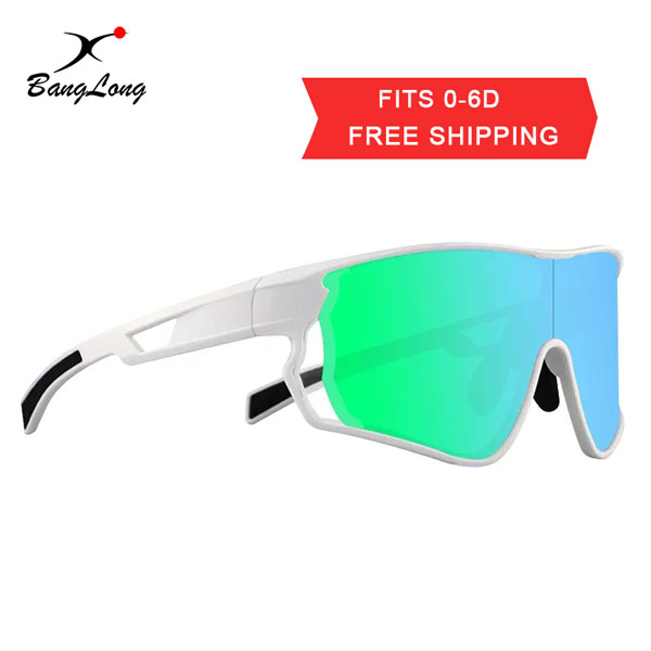 Prescription Photochromic or Polarized Lens Sunglasses for Sport