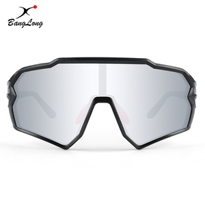 Big Anti Reflective Cycling Sport Sunglasses For Large Heads