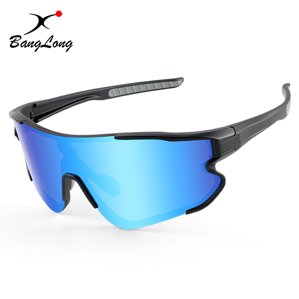 Anti UV400 Big Custom Baseball Sunglasses for Sports