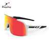 Cylindrical Style Reflective Cycling Sport Sunglasses for Riding
