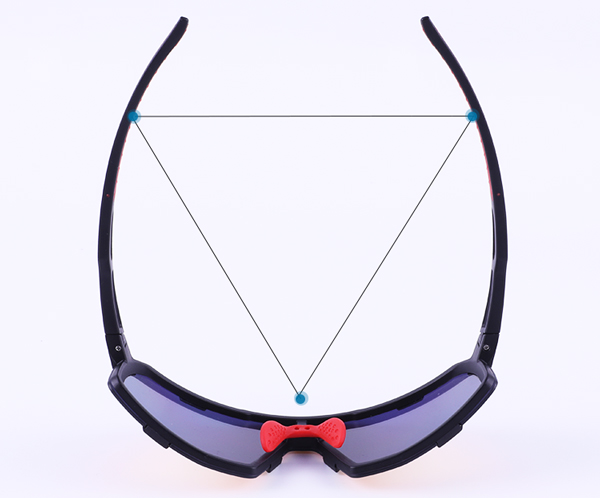 Reflective Light Weight Half Frame Running Sunglasses - Bang Long