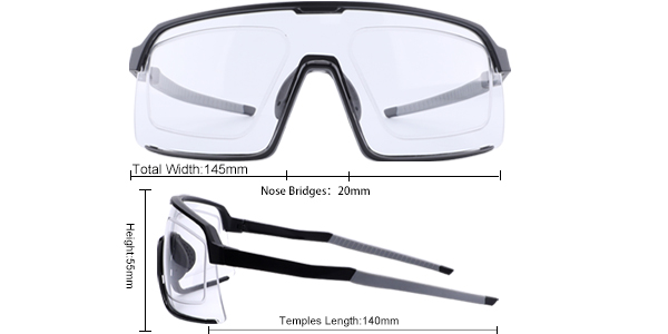 Anti UV400 Prescription Cycling Sport Sunglasses - Bang Long