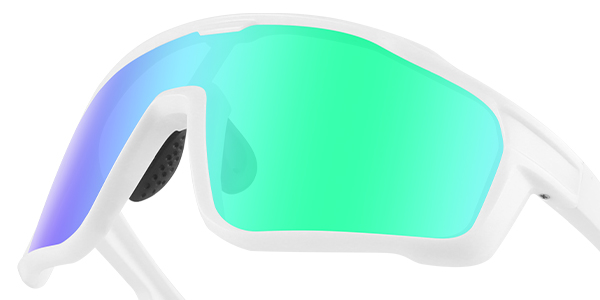 Full Frame MTB Mirrored Polarized Custom Sport Sunglasses - Bang Long