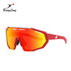 Polarized Revo Children Sports Sunglasses with 3 Interchangeable Lenses for Cycling Running