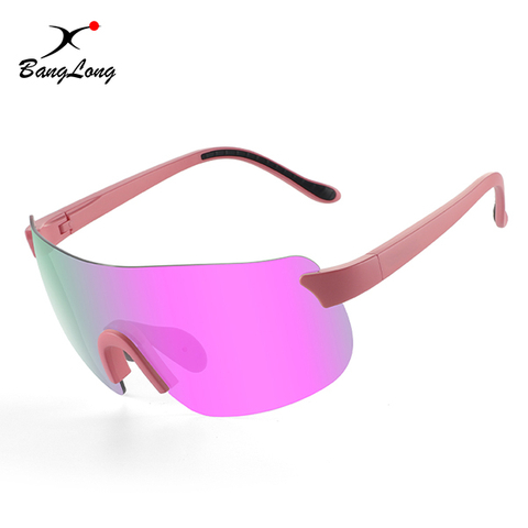 Rimless Mirrored Sport Sunglasses for Running
