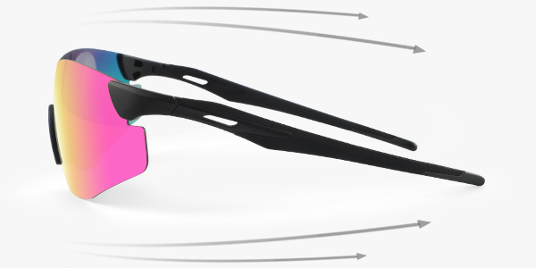 Colorful Lightweight UV Protection Sport Sunglasses for Running - Bang Long