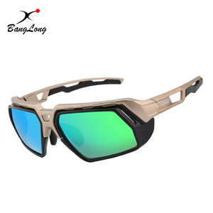 Bicycle Mirrored Prescription Style Sport Sunglasses