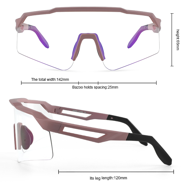 Customized Sport Sunglasses With Mirror Lens for Running - Bang Long