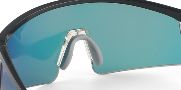 Small Temples Mirrored Lens Running Sunglasses for Sports - Bang Long