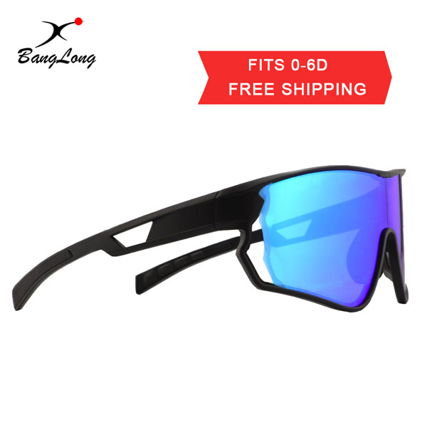 Prescription Photochromic or Polarized Lens Sunglasses for Sport