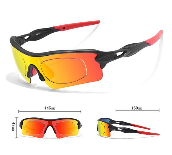 Vintage Photochromic Lens Prescription Running Sport Sunglasses - Bang Long