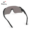 Big Frameless Customized UV Running Sunglasses for Sports
