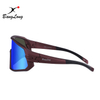 Custom Mountain Bike Mirrored Full Frame Colorful Anti UV400 Sport Sunglasses