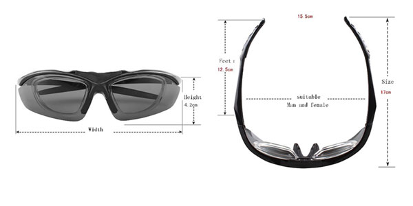 Multi Interchangeable Lenses Sport Sunglasses For Cycling - Bang Long